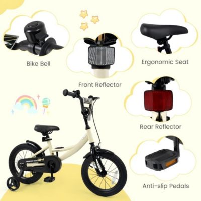 HONGGE Inch Kids Sport Bike with Training Wheels