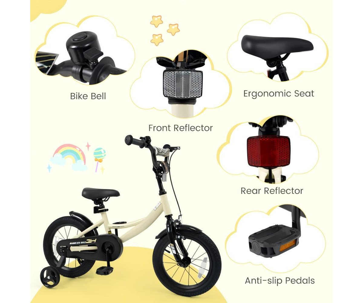 Hongge Inch Kids Sport Bike with Training Wheels