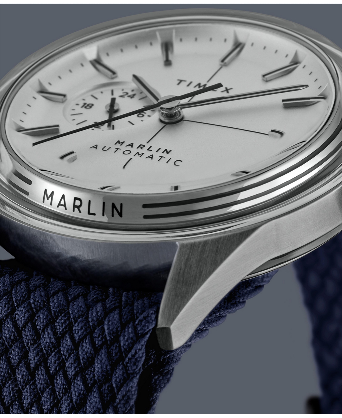 Timex Men's Automatic Blue Fabric Watch, 38mm In Blue