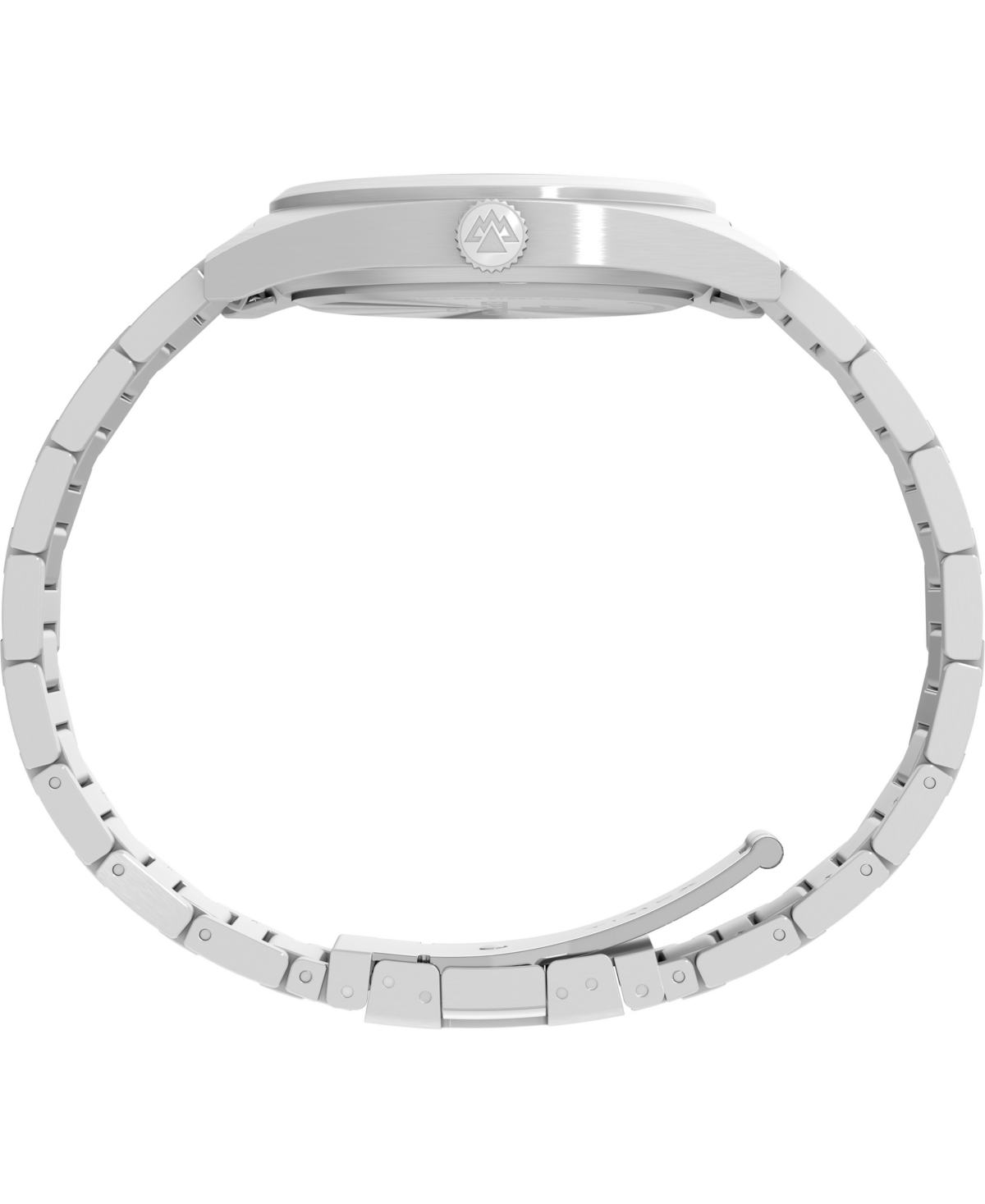 Timex Men's Quartz Analog Silver-Tone Stainless Steel Watch, 39mm