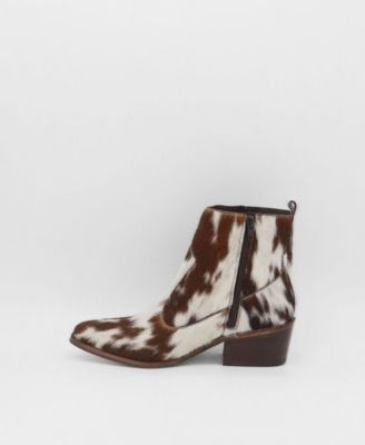 Nomad Cowhide Leather Western Booties