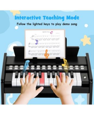 25 Key Kids Piano Keyboard with Adjustable Speed and Volume