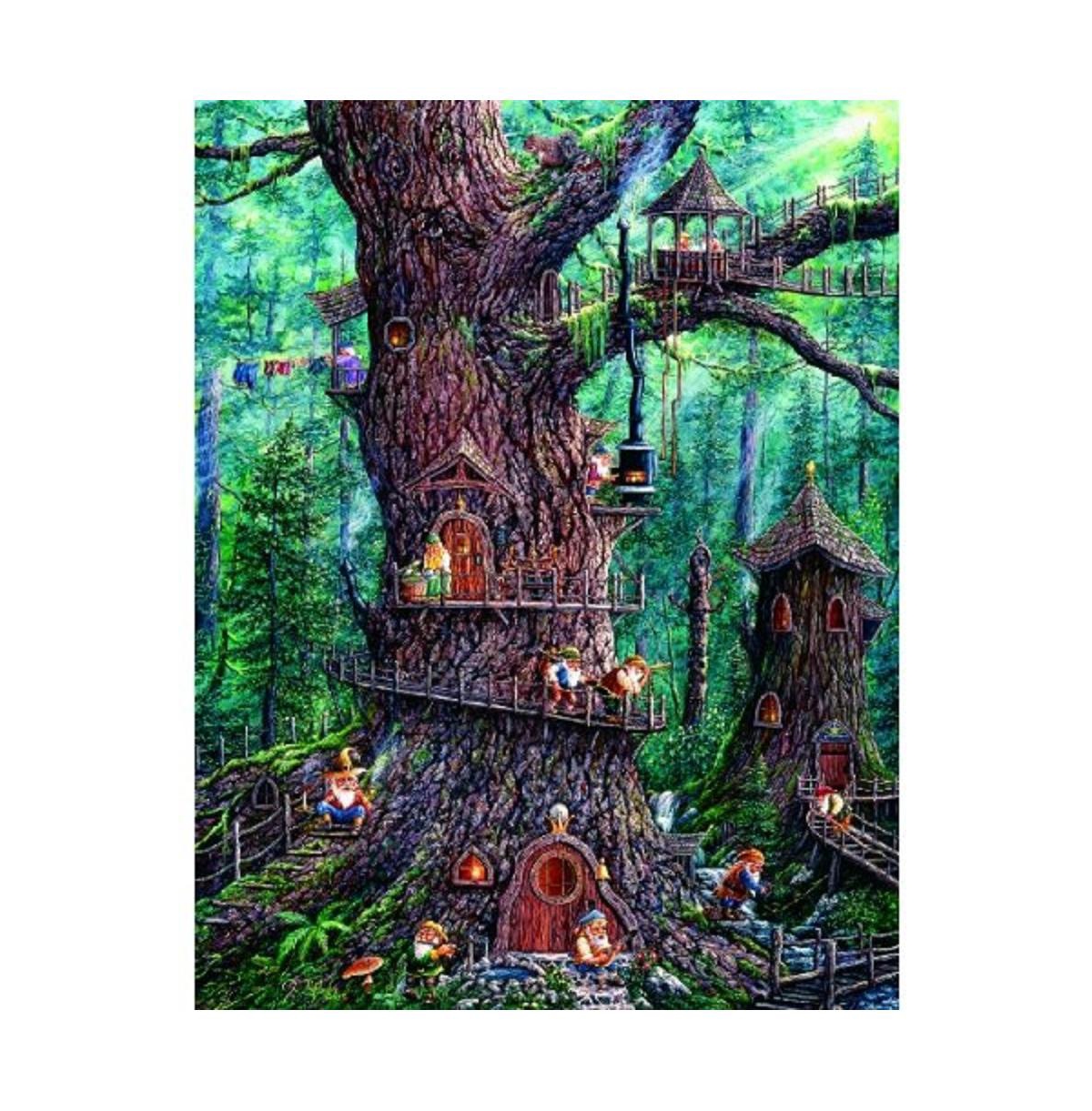 SunsOut Forest Gnomes 1000 piece Jigsaw Puzzle for Adults Large Pieces