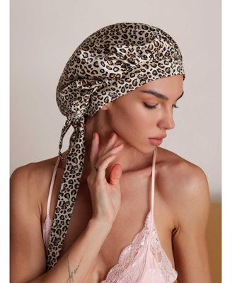 Women's Mulberry Silk Bonnet with Long Ribbons