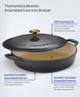 Cast Iron 4-Quart Braiser with Lid