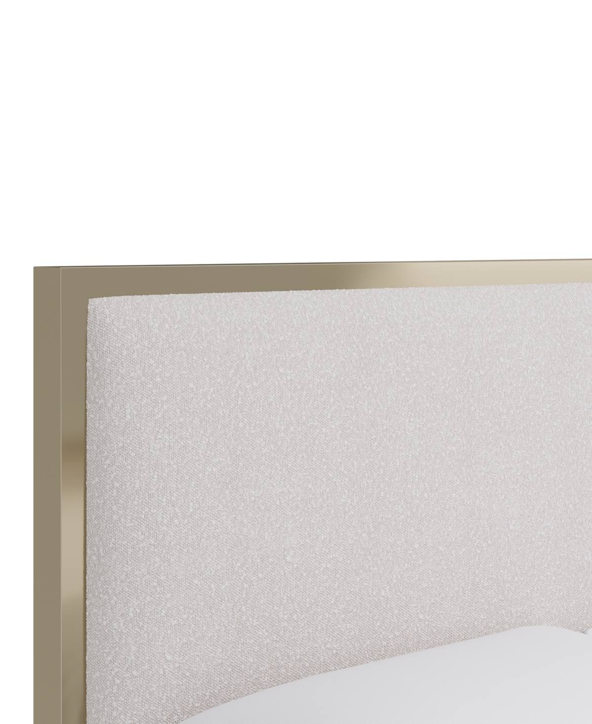 Furniture 52" Emila Upholstered Queen Bed