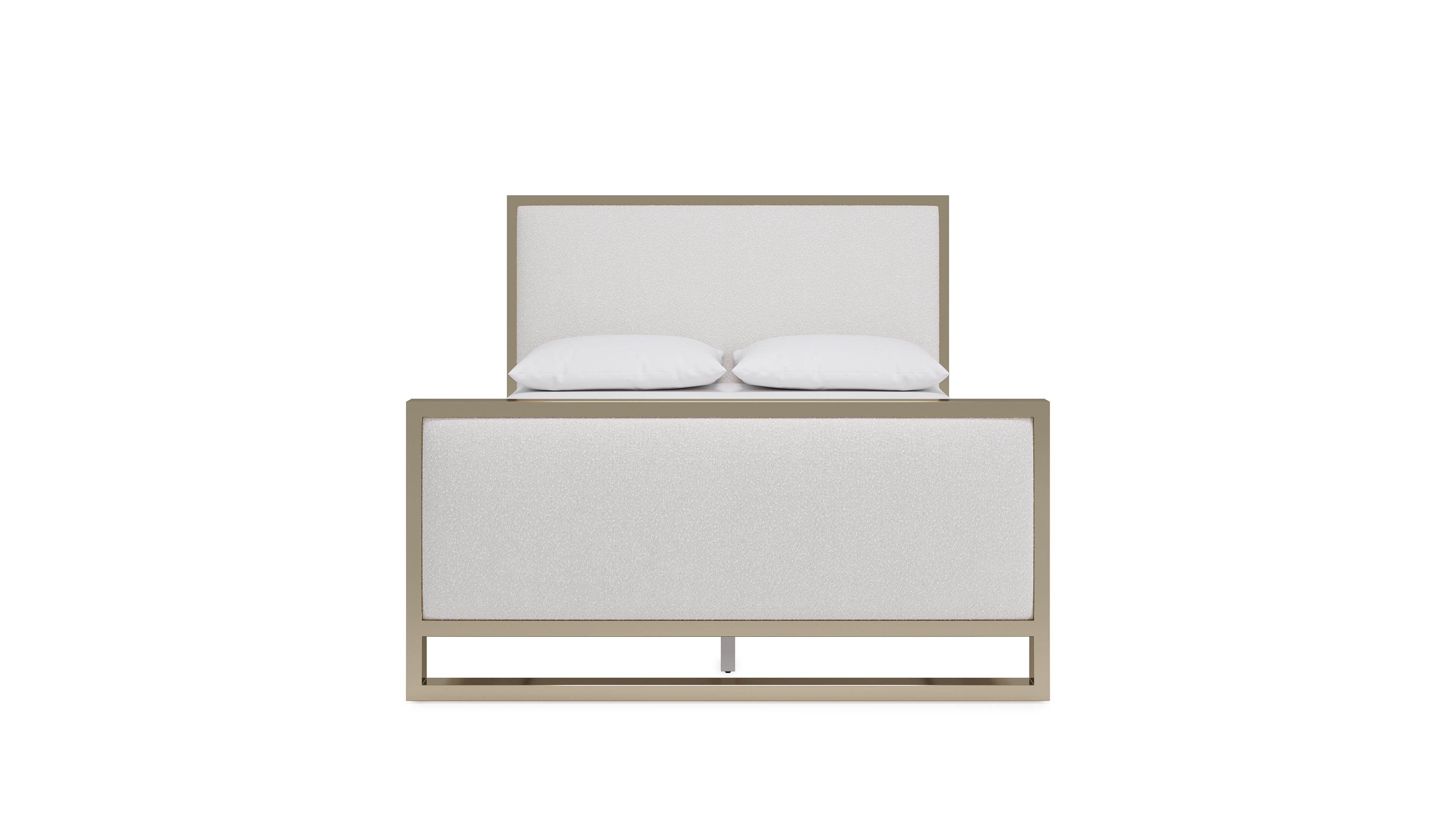 Furniture 52" Emila Upholstered California King Bed