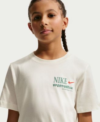 Girls' 7-16 Spring-Themed Print Short-Sleeve T-Shirt