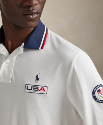 Men's Team USA Performance Mesh Polo Shirt