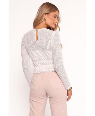 Women's Riven Shirred Top