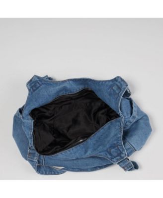 Women's Denim Shoulder Tote Bag Hobo Bag Casual Everyday Purse