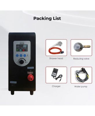 Portable Instant Hot Water Heater with 1.5 GPM Flow for Camping & Outdoor Adventures