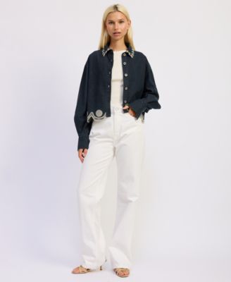 Women's Natalia Button Front Top