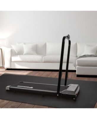 BalanceFrom High-Density Home Gym Equipment Mat, 1/4-Inch PVC Protective Floor Mat for Treadmills, Exercise Bikes, and Fitness Machines, 6' x 4'