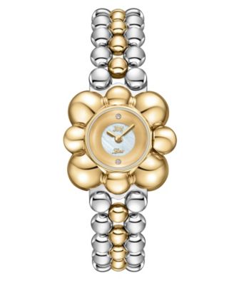 Men's Atmosphere Swiss Quartz Two-Tone 18k Gold-Plated Stainless Steel Watch, 30mm