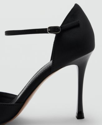 Women's Satin High-Heeled Sandals