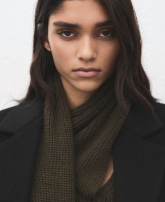 Women's Double-Breasted Wool Blend Coat