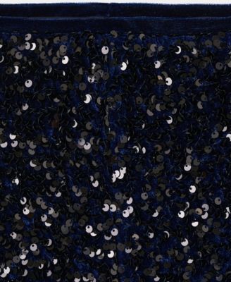 Women's Sequins Velvet Shorts