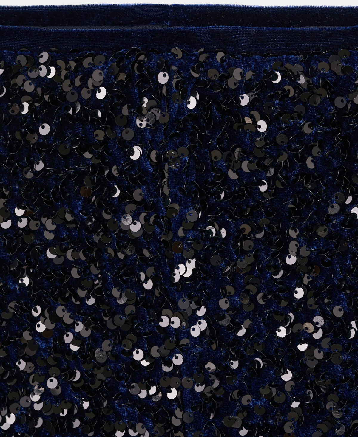 Mango Women's Sequins Velvet Shorts