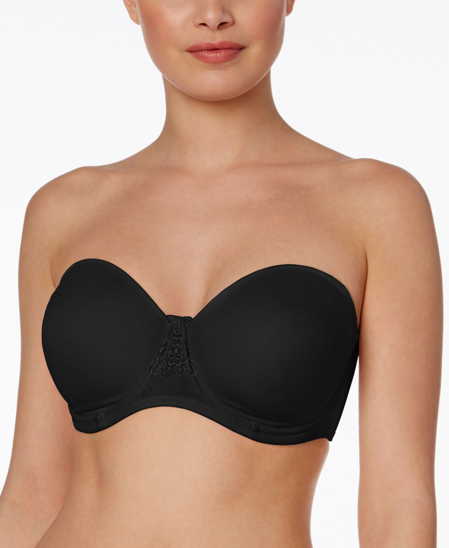 Бра Beauty Back® Fair, на косточках — Vanity Fair Lingerie, цвет: Полуночный чёрный — фото 1