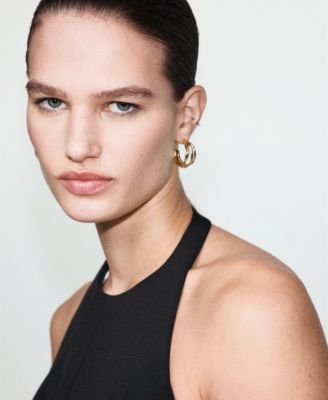 Women's Halter Neck Peplum Top