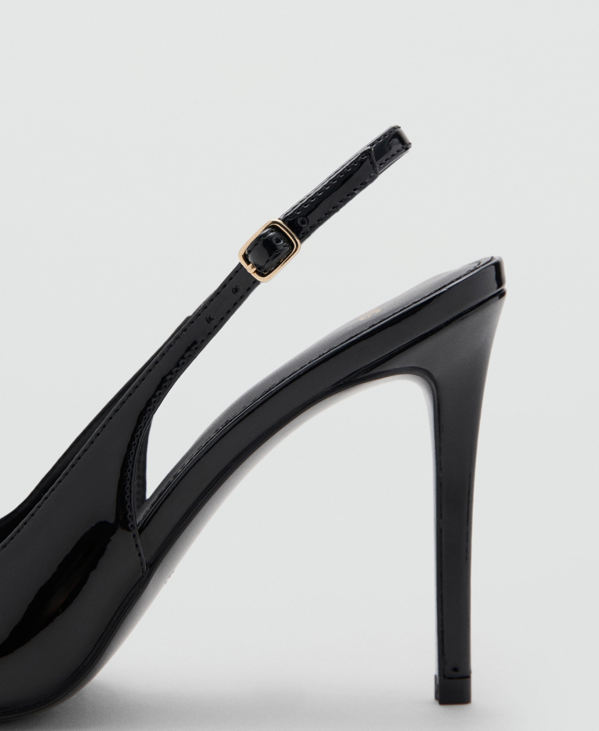 Mango Women's Patent Heeled Shoes