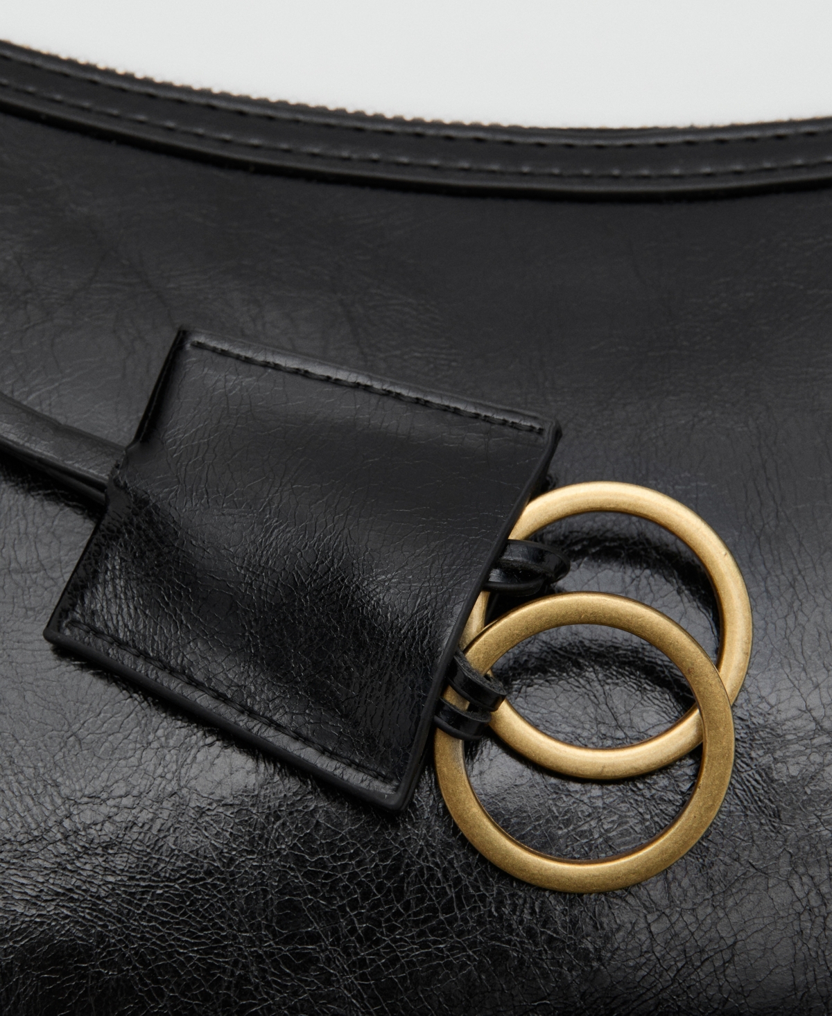 Mango Women's Charms And Rings Crossbody Bag