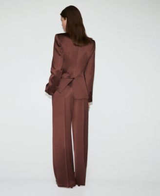 Women's Satin Suit Pants
