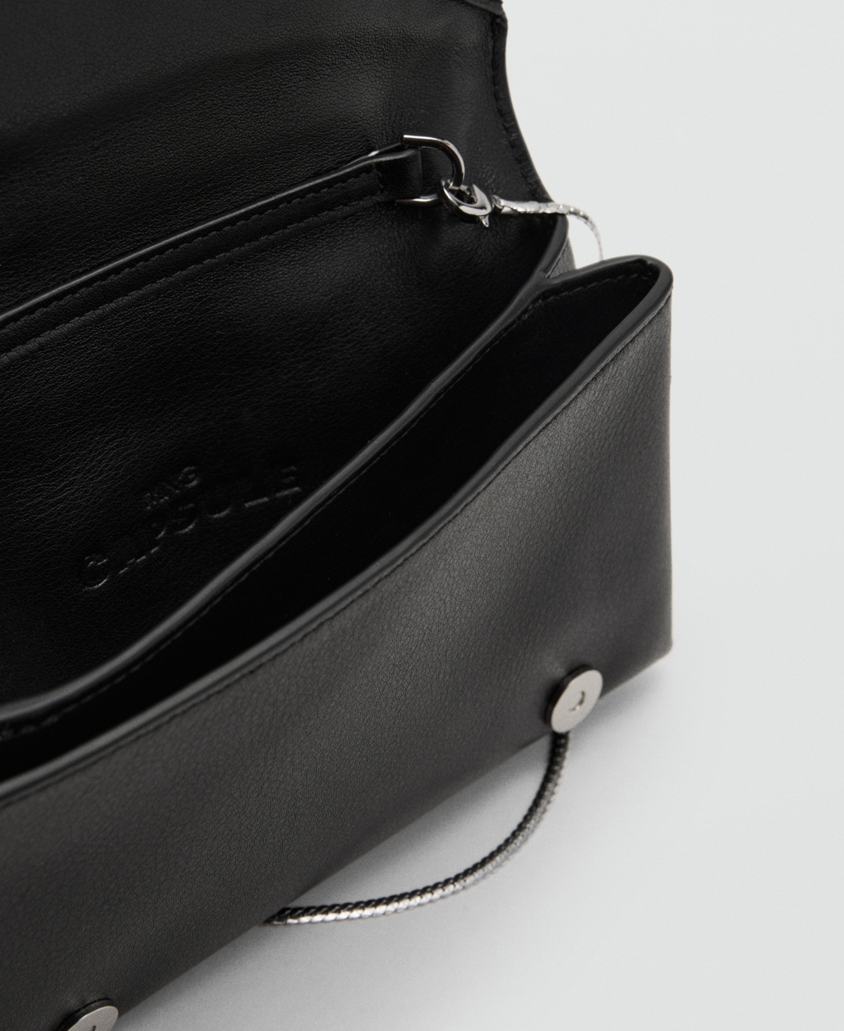 Mango Women's Leather Chain Shoulder Bag