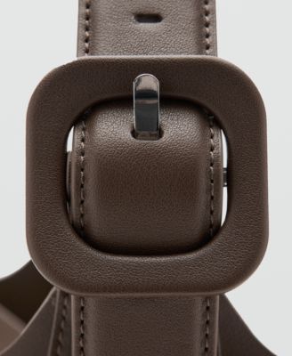 Women's Buckle Shopper Bag