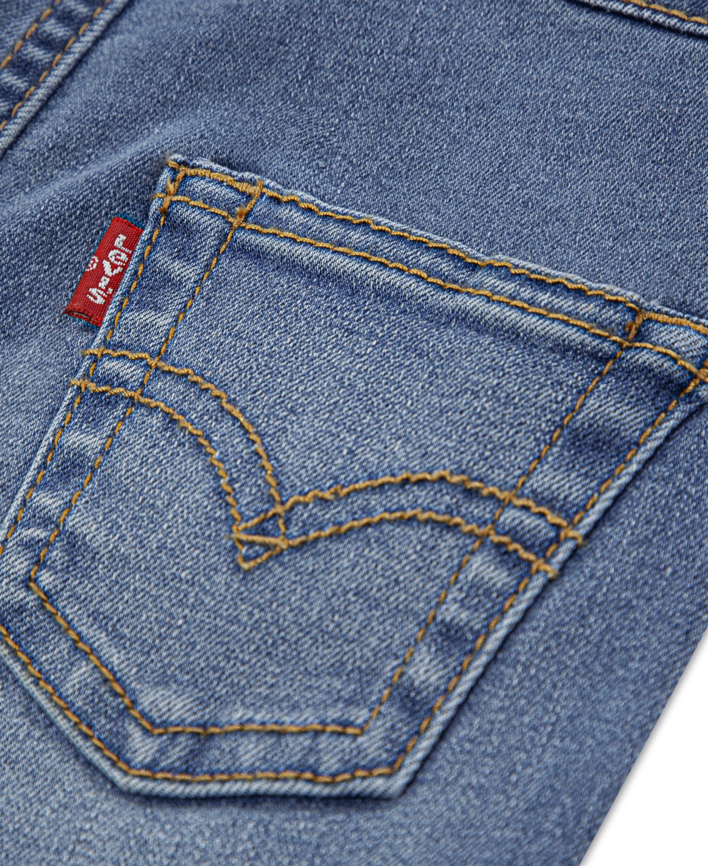 Комбинезон Levi's Loose Tapered Overalls для мальчиков-малышей, цвет: Индиго — фото 5