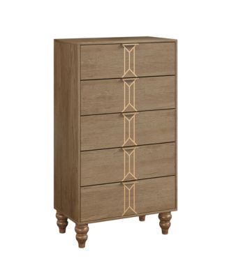 5-Drawer Dresser with Large Storage and Display Top – Perfect for Organized Living