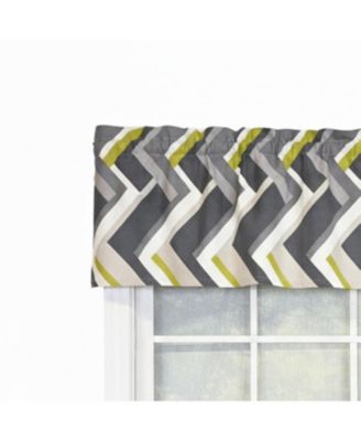 100% Cotton High Quality Legit Tailored Window Valance with 1.5" Rod Pocket 50" W X 12" L Gray