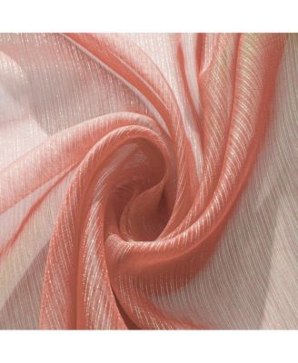 Ramallah Lonnie Grommet Curtain Panel - 54x90"