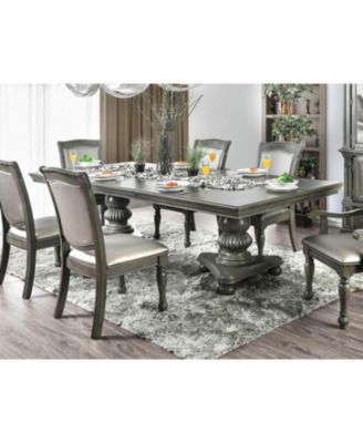 Streamdale Traditional Gray Dining Chairs