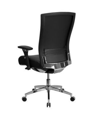 24/7 300 lb. Rated High Back Swivel Seat Slider Lumbar Ergonomic Office Chair