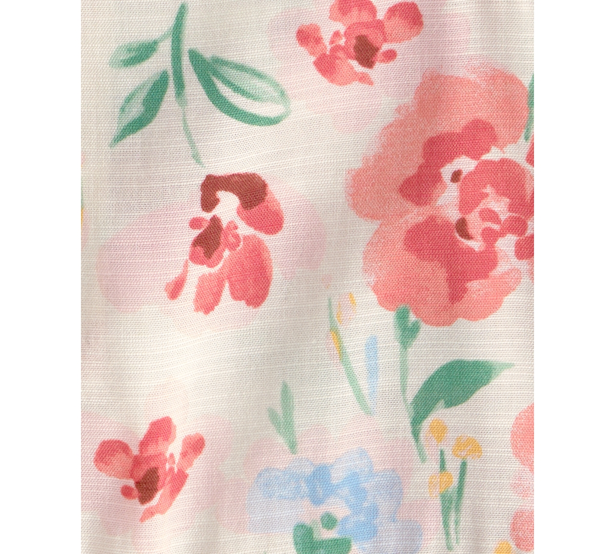 Carter's Girls' Toddler 2T-5T Square Neck Floral Peplum Top