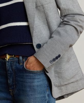 Women's Basket-Weave Blazer