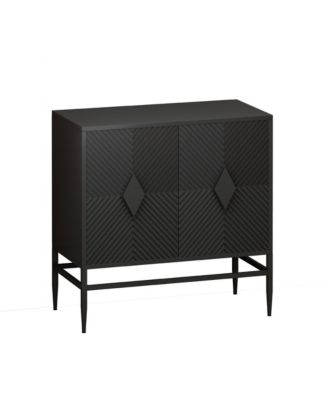 Minimalist MDF Cabinet with Adjustable Shelf