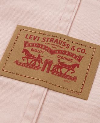 Baby Girls' Sleeveless Twill Overalls