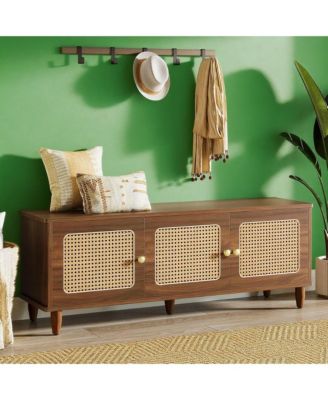 Modern Entryway Shoe Cabinet with 3 Doors