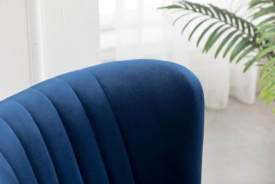 Streamdale Contemporary Velvet Upholstered Accent Chair