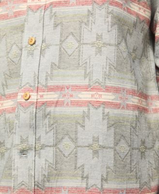 Men's Jacquard Humboldt Utility Tip Collar Shirt