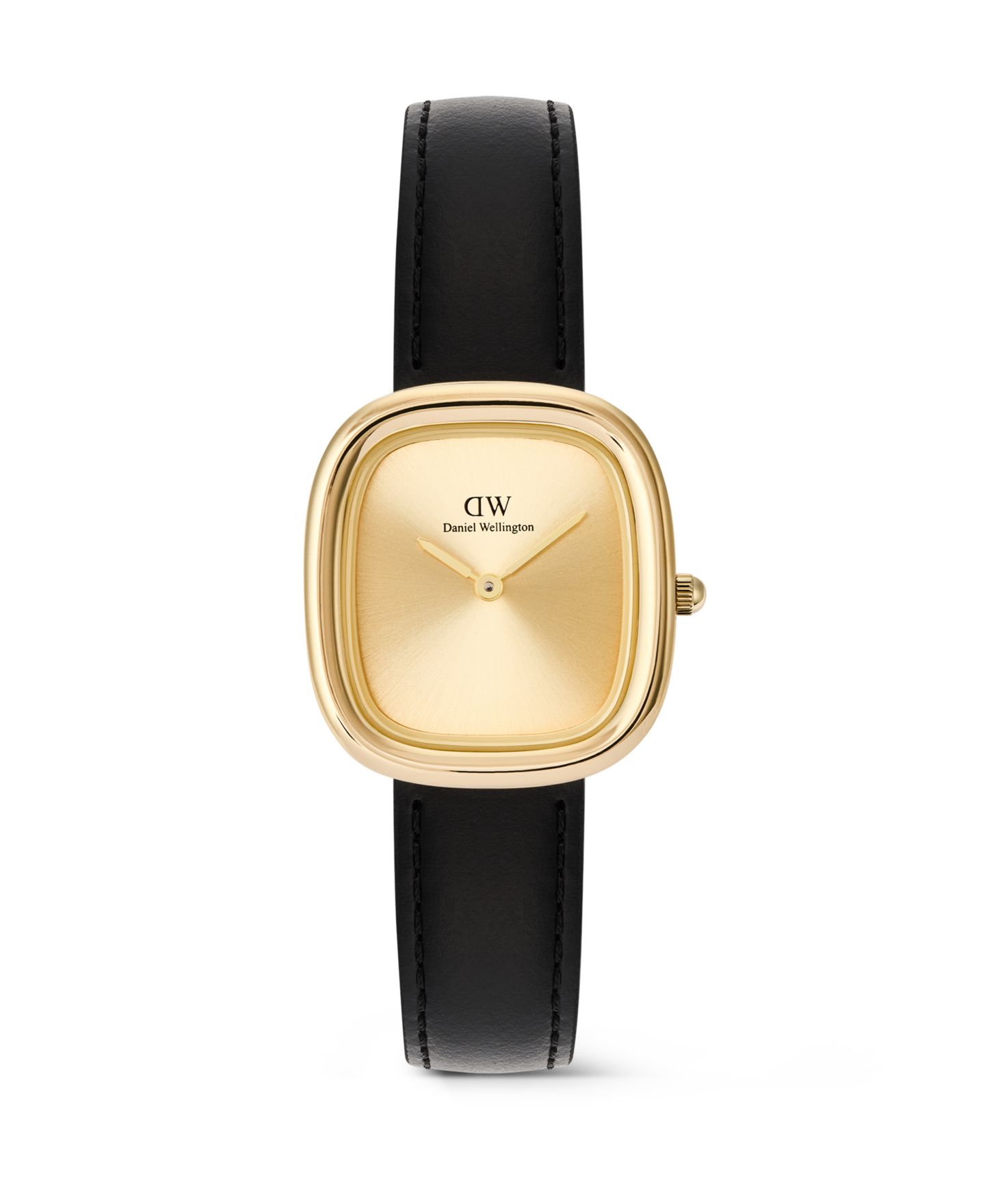 Женские часы Daniel Wellington Analog Black Leather, 26 mm — фото 1
