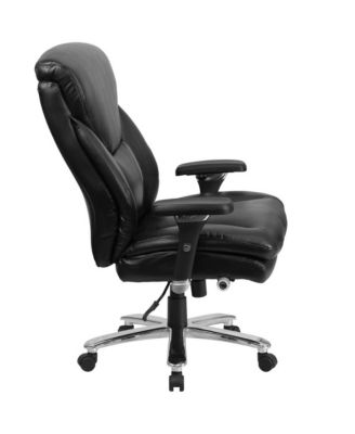 24/7 400 lb. Big & Tall High Back Swivel Ergonomic Office Chair with Lumbar Knob