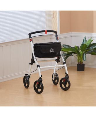 Upright Walker, Walking Aid Rolling Walker with Tray