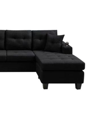 Streamdale Convertible Corner Sectional Sofa with Storage