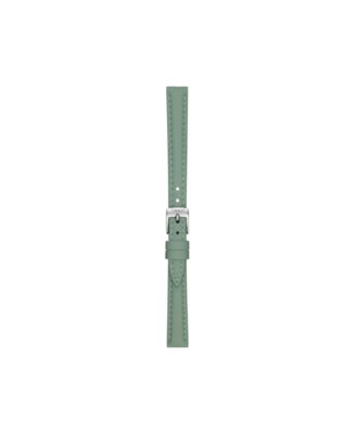Women's Quartz Green Leather Strap Watch, 21.80mm