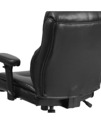 400 lb. Big & Tall Mid-Back Swivel Clean Line Stitch Ergonomic Task Office Chair