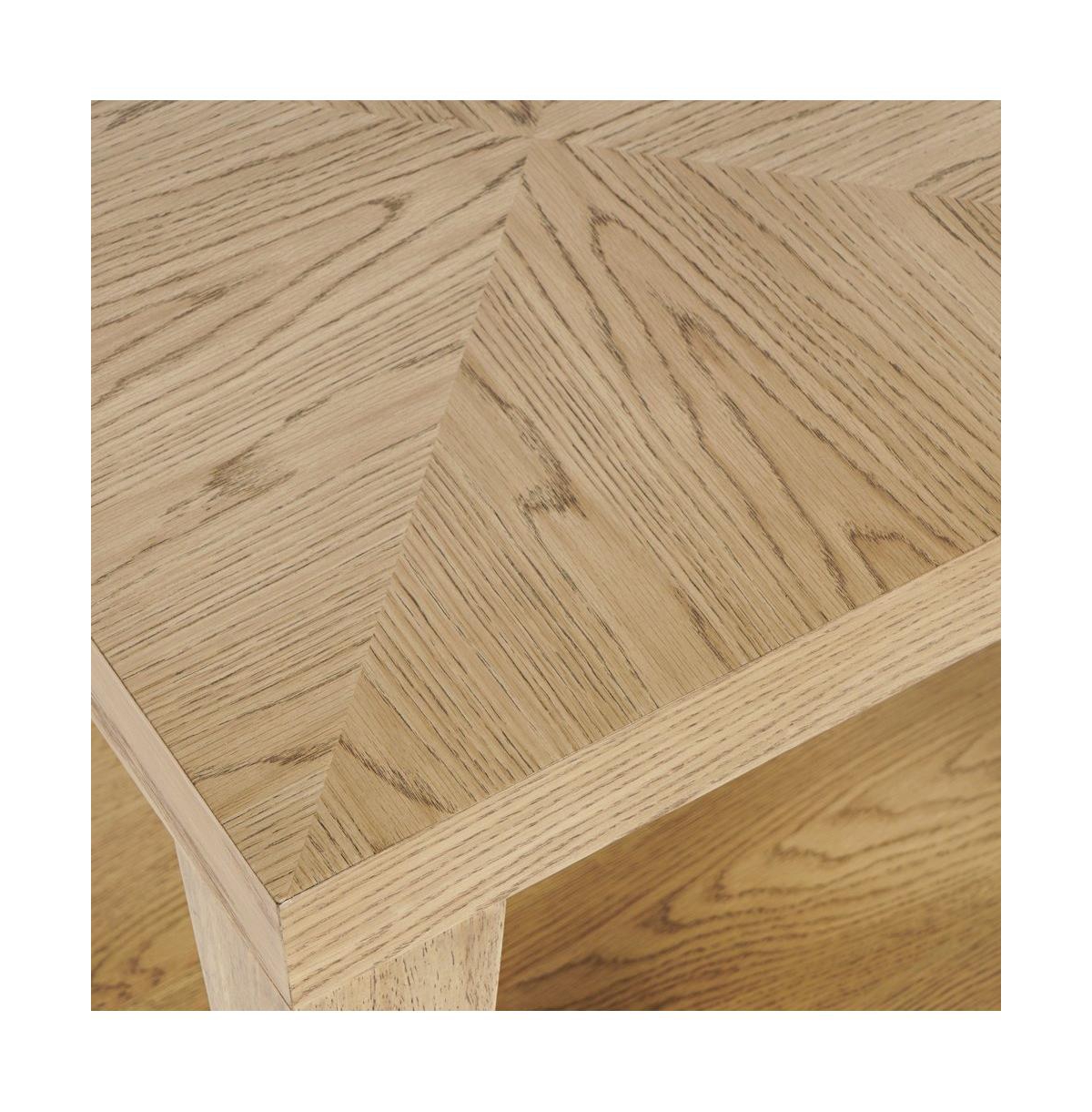 Jofran Laurel Creek Modern Contemporary 24" Square End Table with Open Shelf